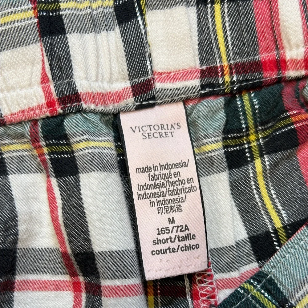 Victoria’s Secret Pajama Set with Plaid Pants - Picture 5 of 9